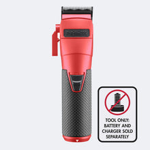 Load image into Gallery viewer, BaByliss PRO FXONE Limited Edition Matte Red All-Metal Clipper - Tool Only (LFX899OC)