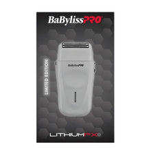 Load image into Gallery viewer, BaBylissPRO Limited Edition LithiumFX+ Lithium Ergonomic Cord/Cordless Double Foil Shaver - Grey