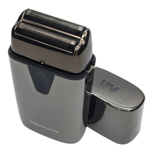 Load image into Gallery viewer, Babyliss UV Double Foil Shave Gun Metal
