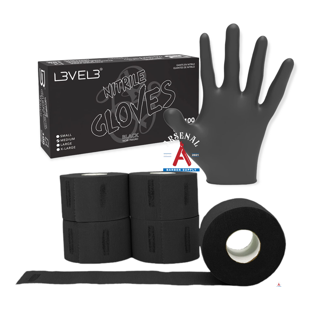 Level 3 Gloves & Neck Strips Bundle