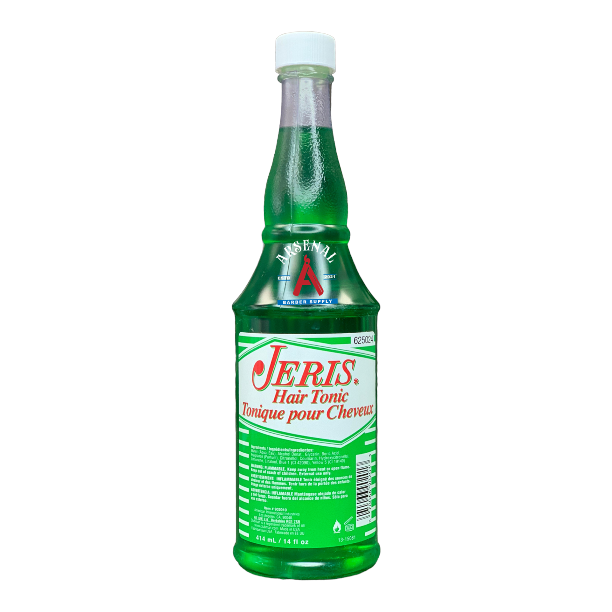 Jeris Hair Tonic Arsenal Barber Supply
