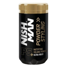 Load image into Gallery viewer, Nish Man Mattifying Volume Powder ultra Hold (styling powder)
