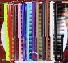 Load image into Gallery viewer, Wahl Professional Hair Clipper Styling Comb Assorted Colors 12 pack