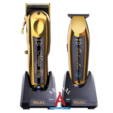 Load image into Gallery viewer, Wahl Gold Magic Clip Cordless &amp; Gold Detailer Cordless Set
