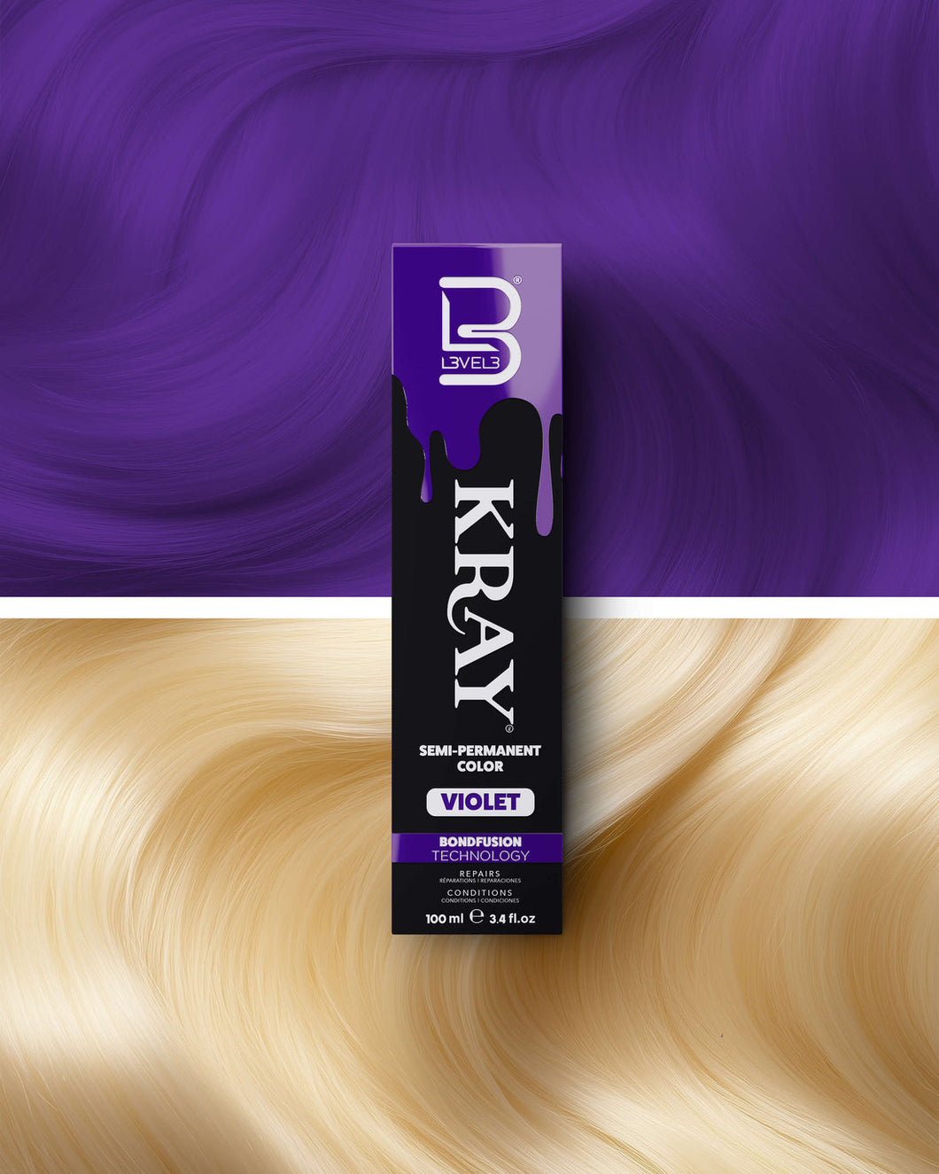 KRAY Semi-Permanent Color- VIOLET