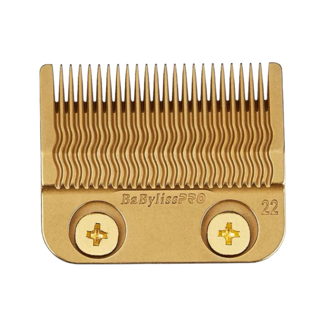 BabylissPro Gold Titanium Metal-Injection Molded Precision Fade Blade