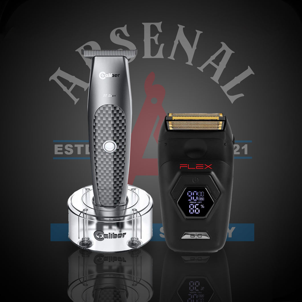 Caliber 38 Super Trimmer + Stylecraft Flex Shaver