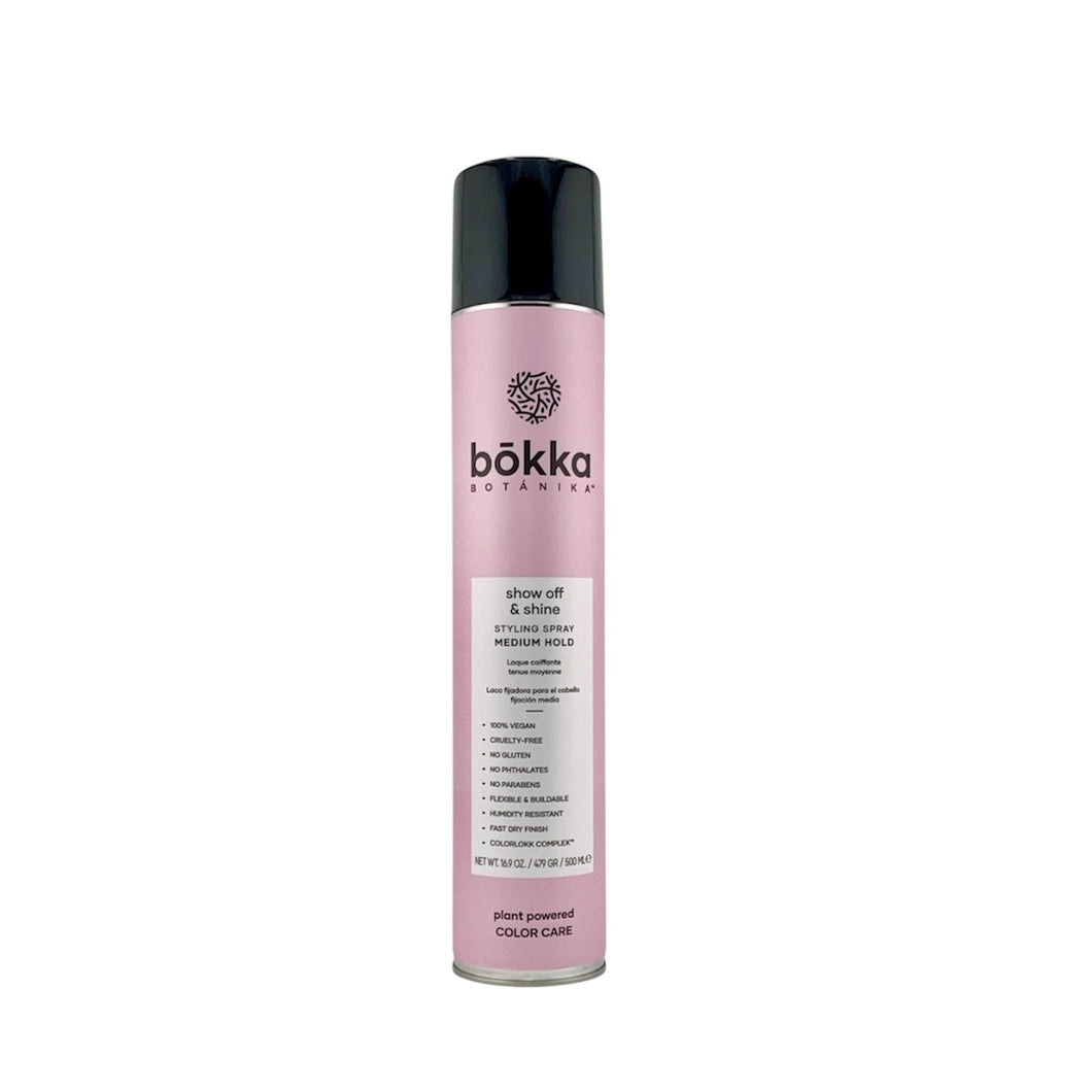 Bokka Show Off & Shine Styling Spray - Medium Hold