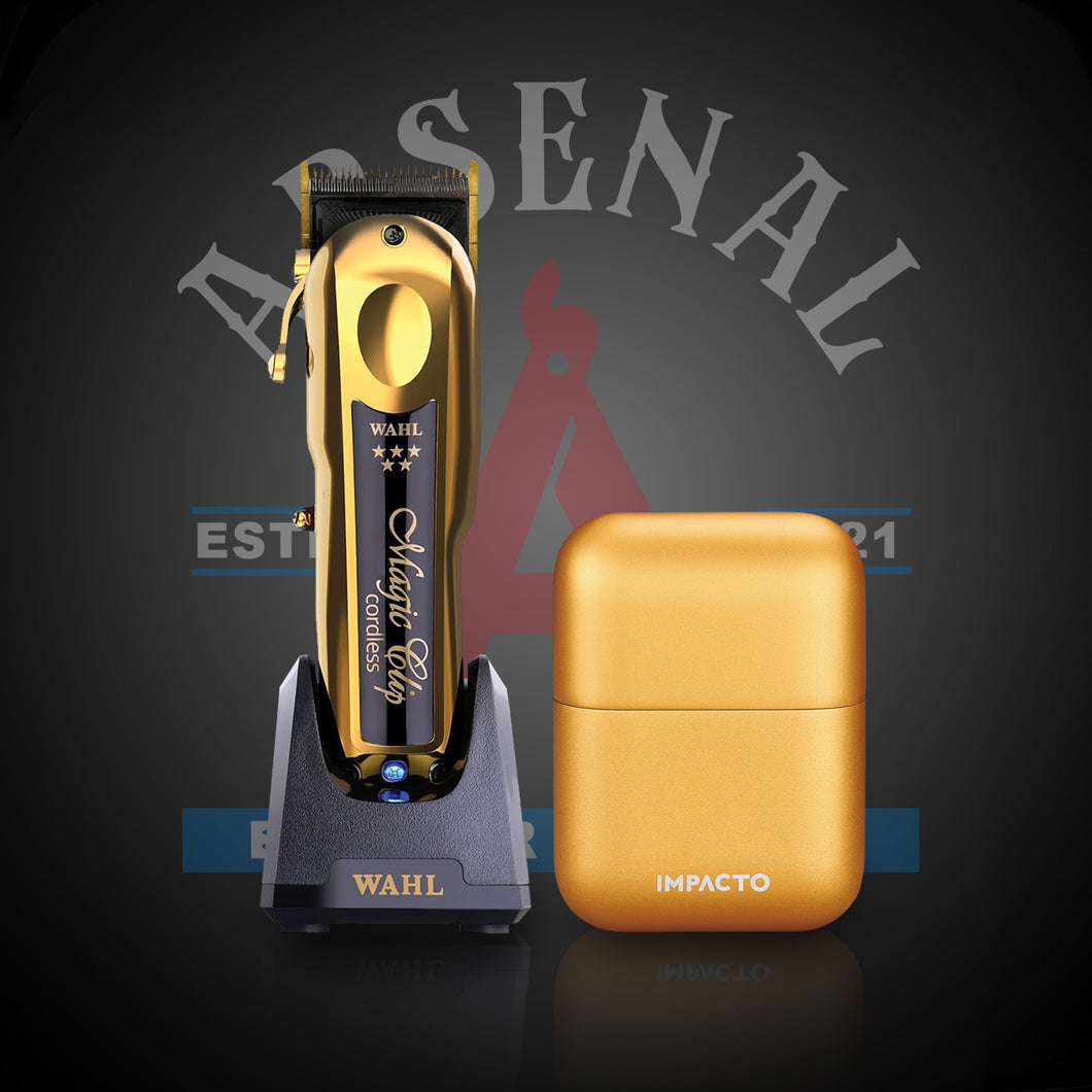 Wahl Magic Clip Gold & Cocco Gold Shaver