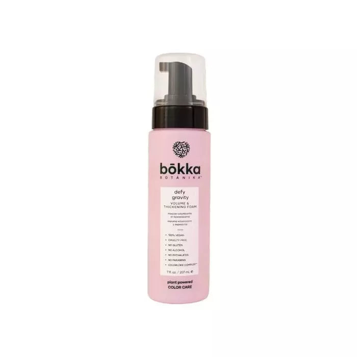 Bokka Botanika Defy Gravity Volume & Thickening Foam 7 oz