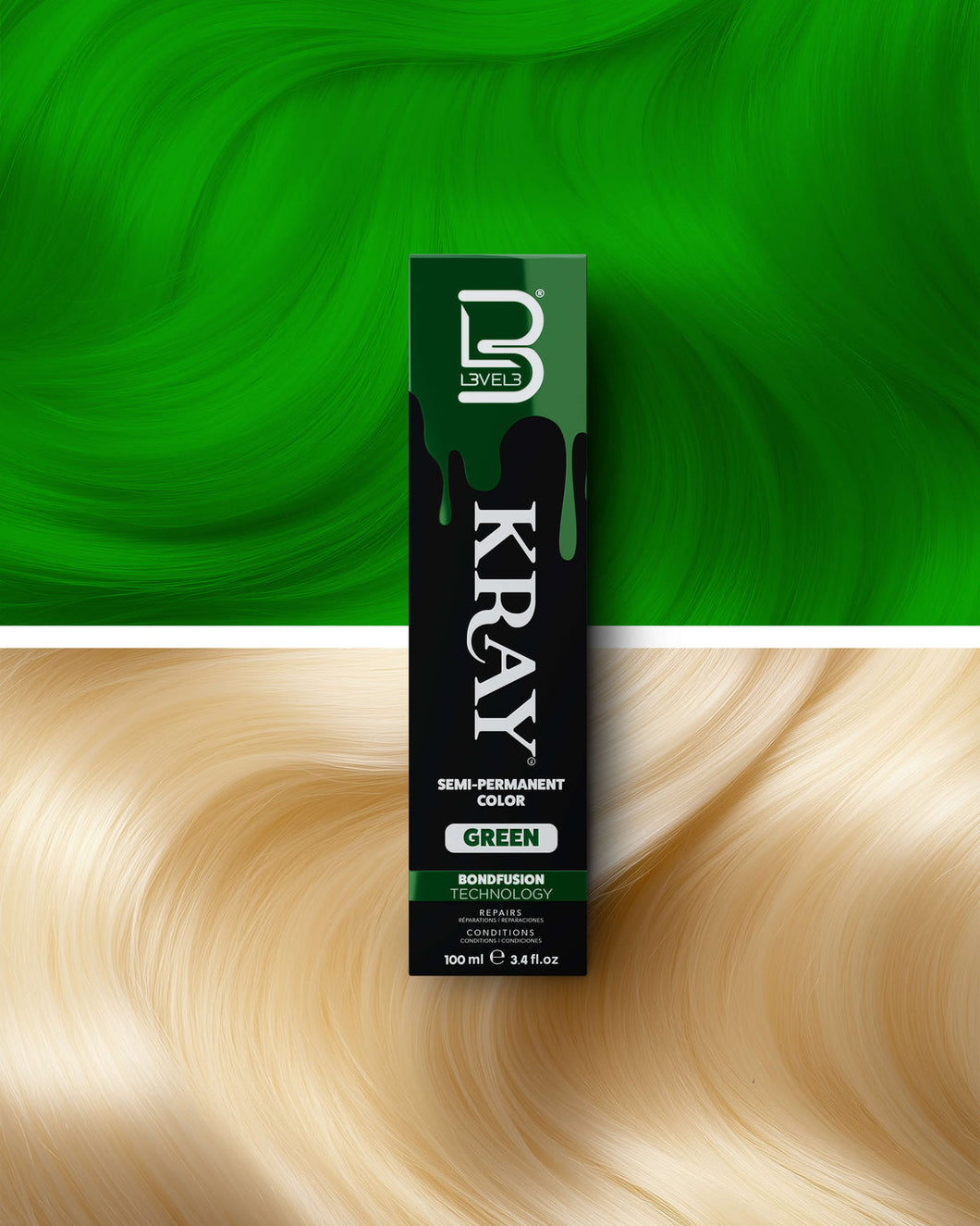 KRAY Semi-Permanent Color- GREEN