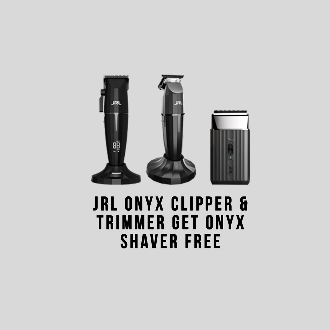 Black Onyx clipper trimmer get free onyx shaver