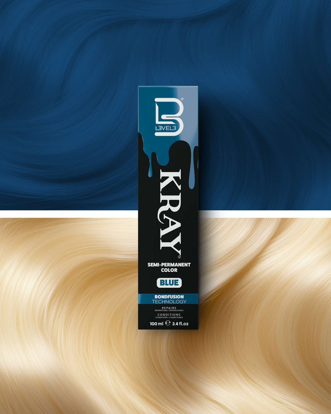 KRAY Semi-Permanent Color- BLUE