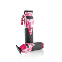 Load image into Gallery viewer, Babyliss LimitedFx Pink Camo Metal Lithium Clipper &amp; Trimmer
