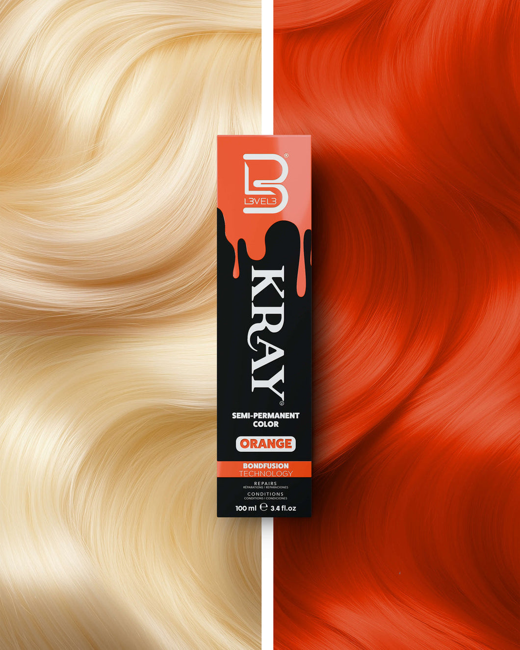 KRAY Semi-Permanent Color- ORANGE