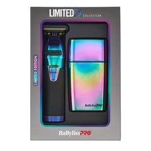 Load image into Gallery viewer, BabylissPro Limitedfx Iridescent Trimmer &amp; Double Foil Shaver
