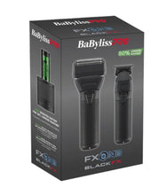 Load image into Gallery viewer, Babyliss Fxone black trimmer shaver set FX1FSTMBPK
