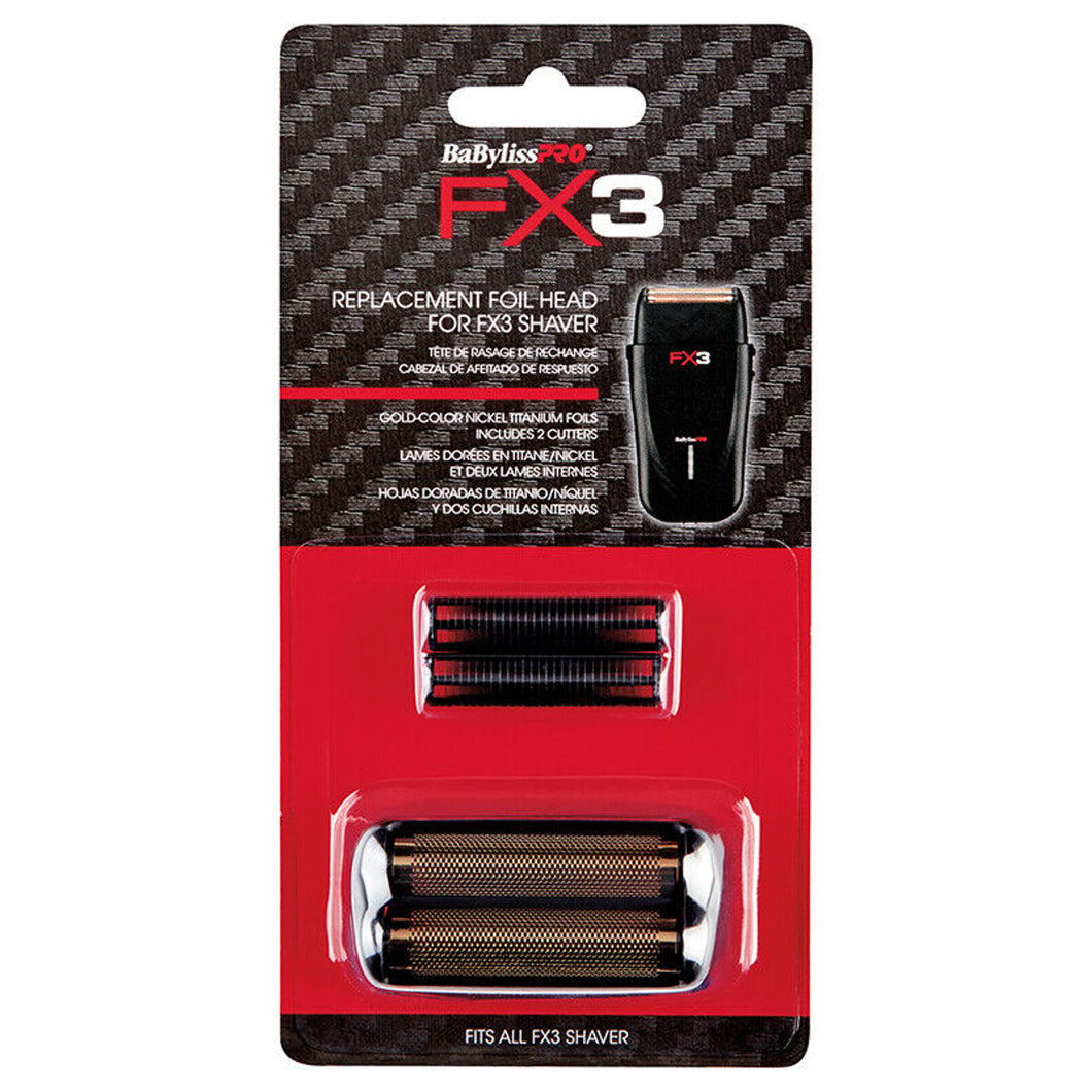 BaByliss FX3 Black Shaver Replacement Foil and Cutter