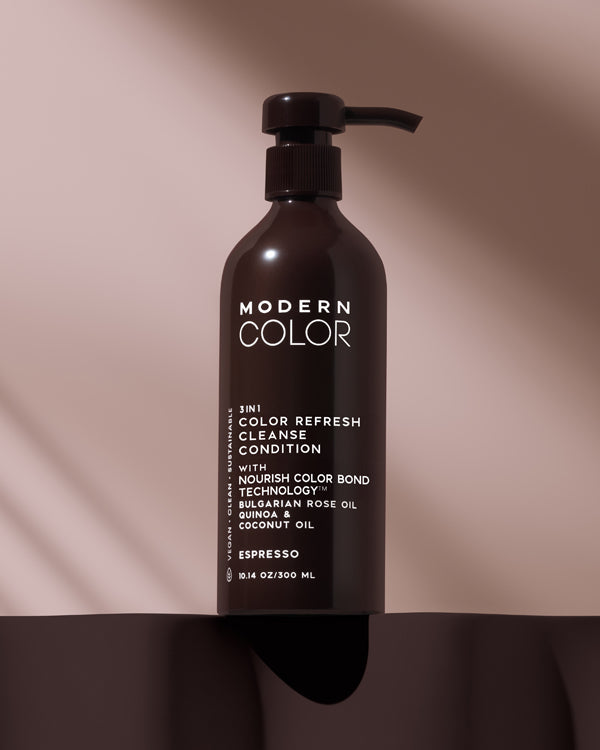 MODERN COLOR 3 In 1 Color Refresh, Cleanse Conditioner- Expresso