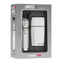 Load image into Gallery viewer, BabylissPro Limitedfx Silver Trimmer &amp; Double Foil Shaver
