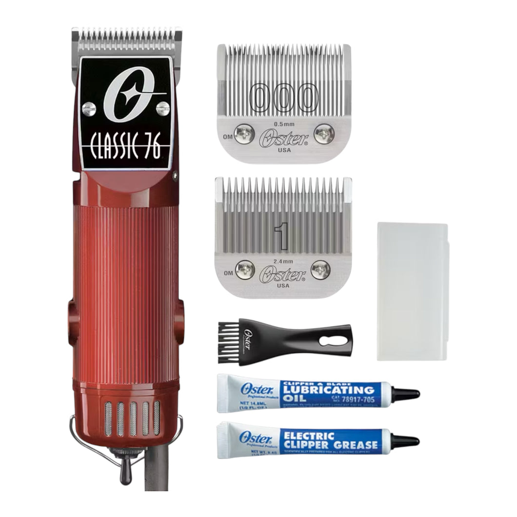 Oster Classic 76 Universal Motor Clipper with Detachable #000 & #1 Blades