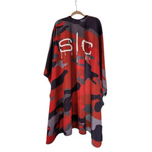 Load image into Gallery viewer, StyleCraft Professional Red Camo Hair Cutting Cape
