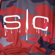 Load image into Gallery viewer, StyleCraft Professional Red Camo Hair Cutting Cape
