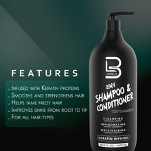 Load image into Gallery viewer, Level 3 2 IN 1 Shampoo &amp; Conditioner
