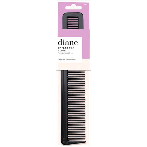 DIANE Flat Top Comb- Black