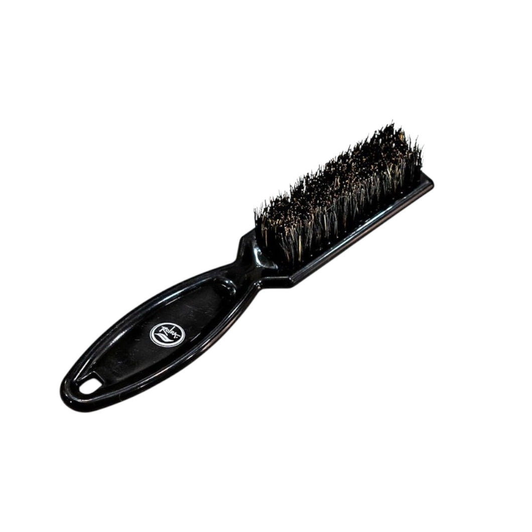 Rolda - Barber Brush For Fades | Boar Bristles, Fade & Beard Brush, Remove Excess Hair