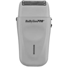Load image into Gallery viewer, BaByliss Pro LITHIUMFX+ Limited Edition Cord/Cordless Lithium Ergonomic Double Foil Shaver - Grey
