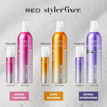 Load image into Gallery viewer, Red by kiss Frizz Control Setting Mousse For Braid And Curls- Extra Hydrating
