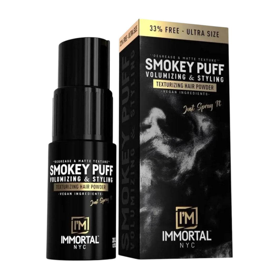 Immortal NYC Smokey Puff Volumizing & Styling Texturizing Hair Powder- degrease & matte Texture