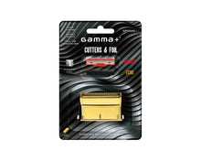 Load image into Gallery viewer, Gamma+ Gold Titanium Single Foil Head with Echo and Forged Cutters for the Uno Shaver
