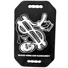 Load image into Gallery viewer, Blood Vains &amp; Bandages Foam Mirror - Money Bag
