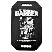 Load image into Gallery viewer, Blood Vains &amp; Bandages Foam Mirror - Support Your Local Barber

