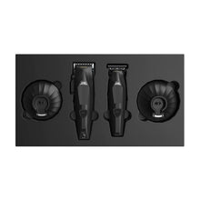 Load image into Gallery viewer, JRL Professional Diamante Cordless Clipper &amp; Trimmer Comb Set- Black
