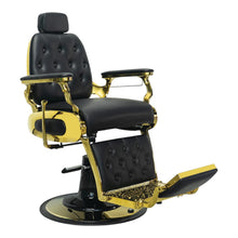 Load image into Gallery viewer, Vulcan London Barber Chair Black on Gold VC-31913G
