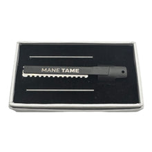 Load image into Gallery viewer, Mane Tame Texture Finger Razor- Black
