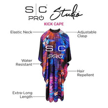 Load image into Gallery viewer, Stylecraft Studio Kick Cover Extra-Long Cutting Cape Wildstyle
