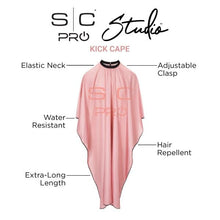 Load image into Gallery viewer, Stylecraft Studio Kick Cover Extra-Long Cutting Cape in Dusty Rose
