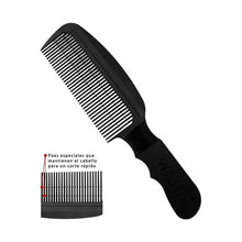 Load image into Gallery viewer, Wahl Professional Flat Top Comb Black
