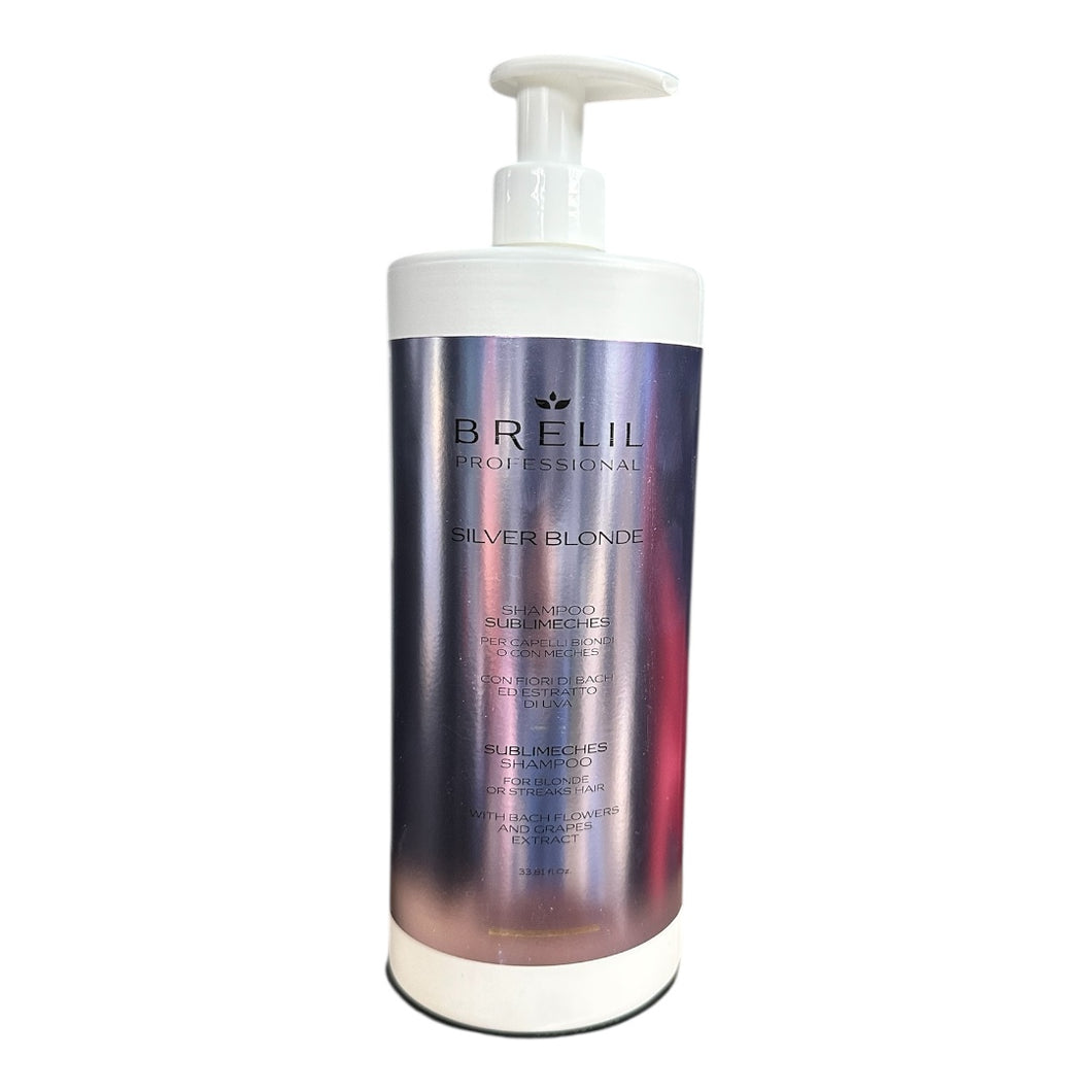BRELIL Silver Blonde Shampoo Sublimeches 33.81fl oz