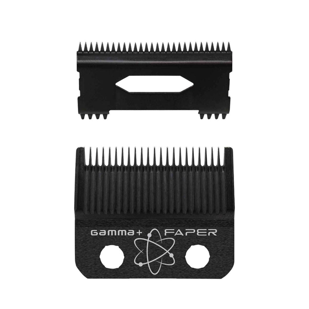 Gamma+ DLC Fixed Faper Blade + Moving Black Diamond Carbon Slim Tooth Cutter (GP520B)