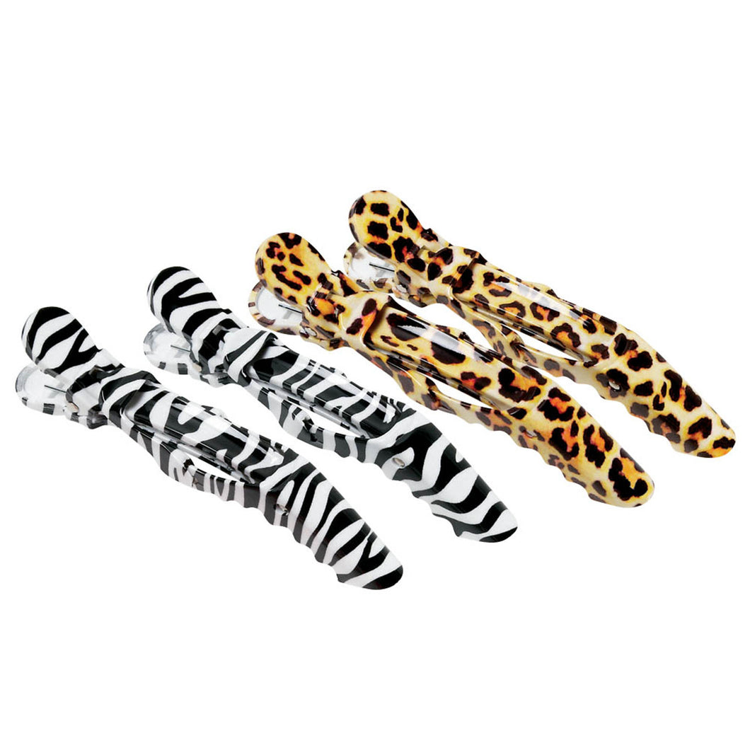 Lulu Beauty 4 Safari Croco Clips