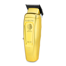 Load image into Gallery viewer, StyleCraft Saber 2.0 Cordless Modular Clipper w/ High-Torque Digital Brushless Motor Gold
