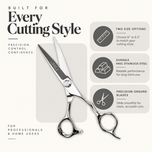 Load image into Gallery viewer, Level 3 Professional Hair Cutting Shears- Stainless Steel 440C
