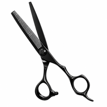 Load image into Gallery viewer, Level 3 Professional Hair Cutting Shears- Black Cobalt
