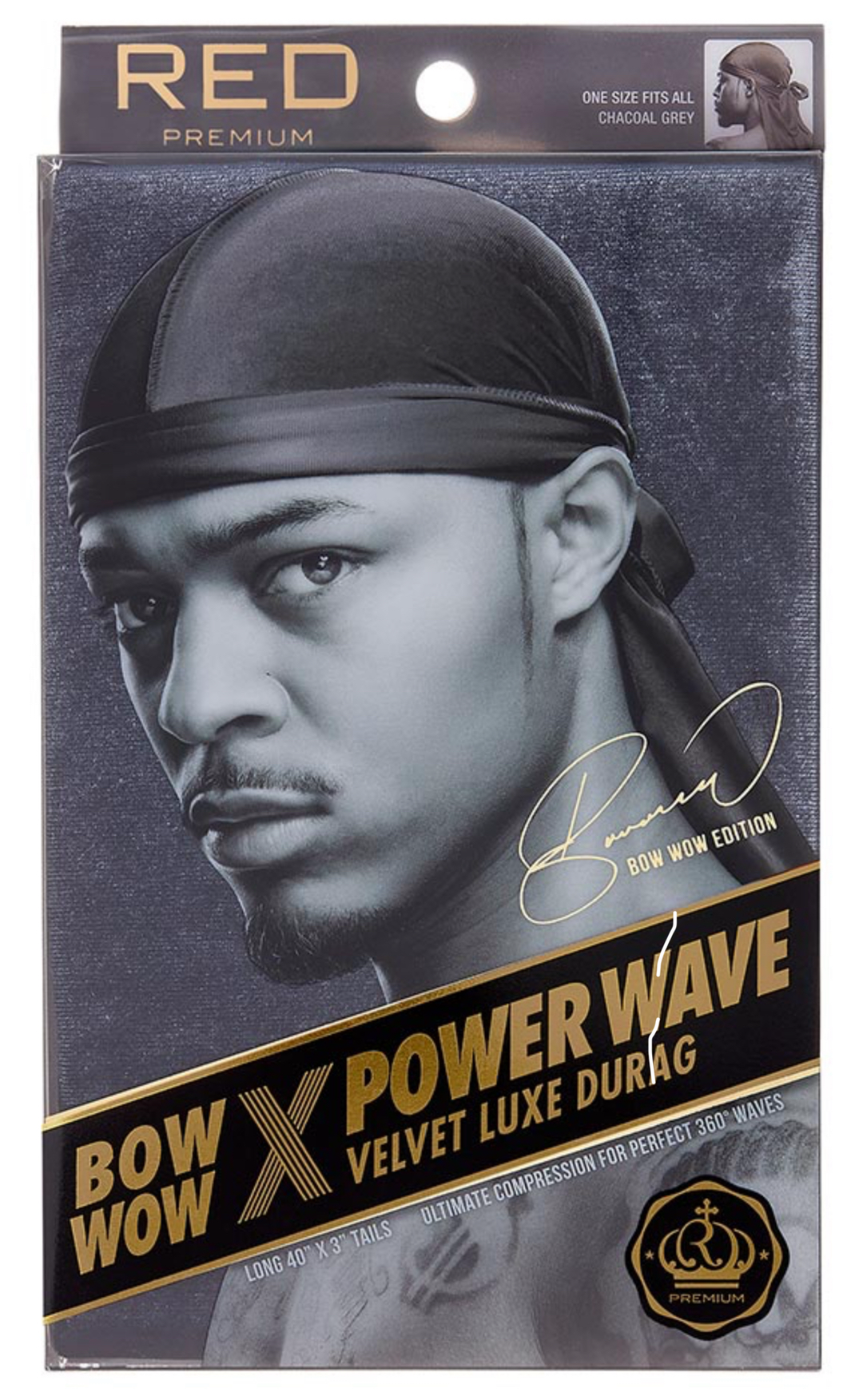 Red by kiss-Power Wave Velvet Luxe Durag