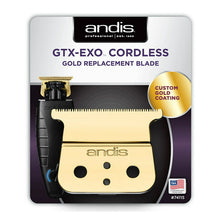Load image into Gallery viewer, Andis Gtx-EXO Cordless Gold Replacement Blade
